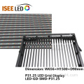 P31.25 Outdoor Transparency LED GRID မျက်နှာပြင်